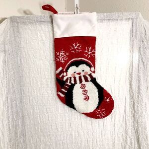 Christmas Winter Penguin Stocking